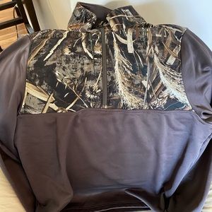 Men’s Under Armour Quarter Zip with Realtree Max-5